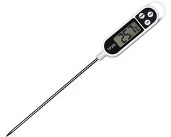 Outdoor Thuis Keuken Elektronische BBQ Digitale Koken Voedsel Steek Probe Thermometer Keuken Vlees Temperatuur Meter (Color : Black)