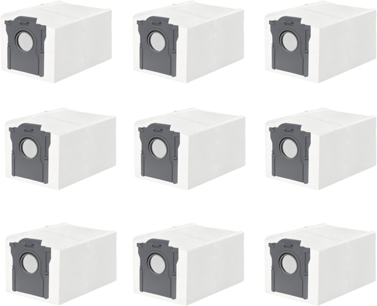 9 stuks stofzakken voor Dreame L10/L10s Pro/L40/L40s/L50/Aqua10 Ultra- L20/X40/X50 Ultra Complete- voor Mova E30/E40/V50/P50/P50s/Z60 Ultra stofzuiger- 3,2 l capaciteit stofzuigerzakken