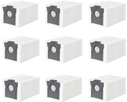 9 stuks stofzakken voor Dreame L10/L10s Pro/L40/L40s/L50/Aqua10 Ultra- L20/X40/X50 Ultra Complete- voor Mova E30/E40/V50/P50/P50s/Z60 Ultra stofzuiger- 3,2 l capaciteit stofzuigerzakken