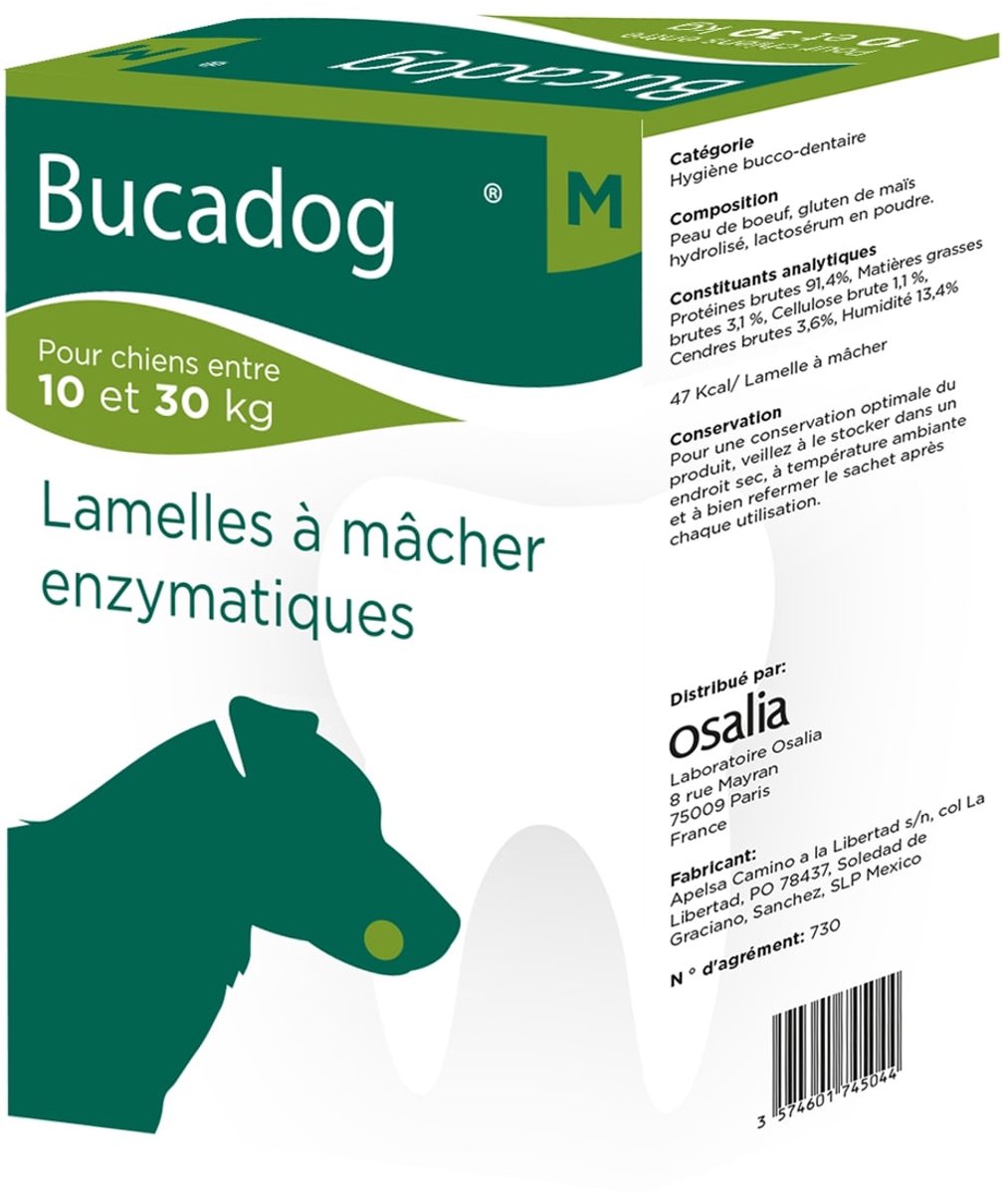 Bucadog Lamellen M 141g - Osalia