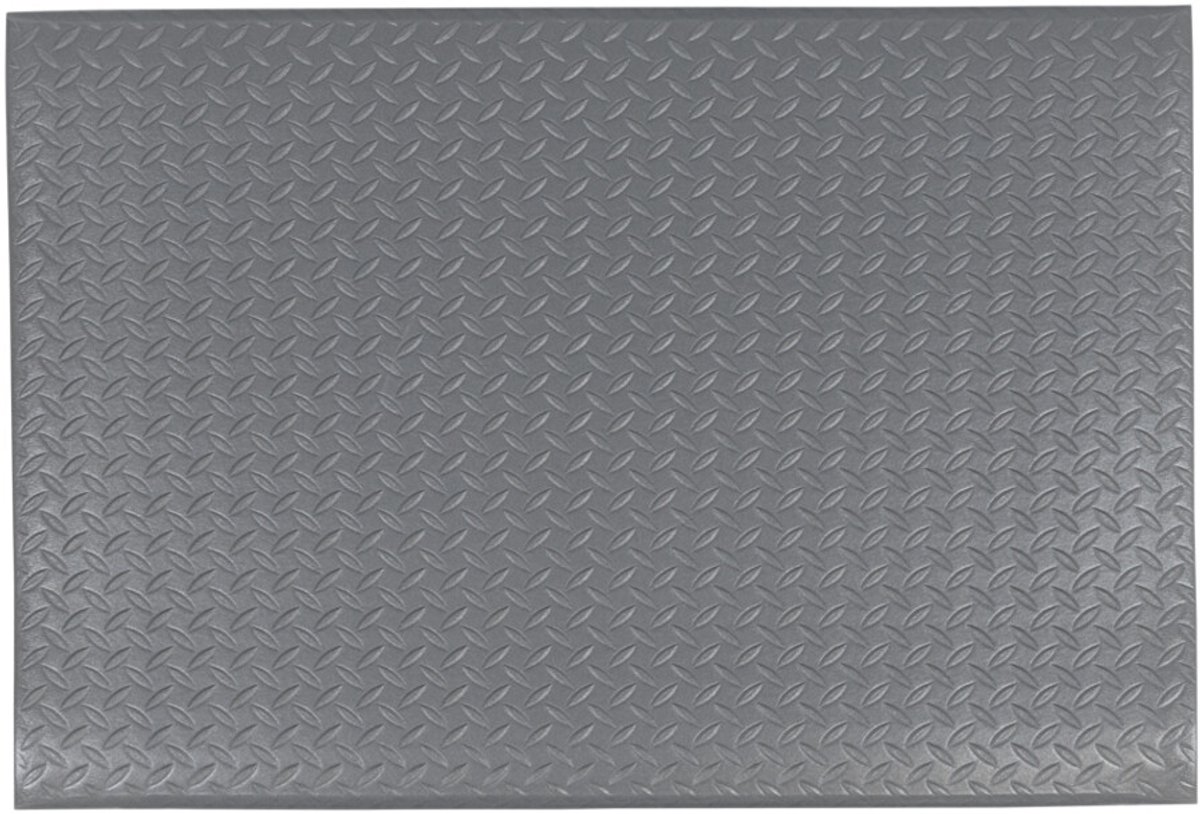 Base+ Anti vermoeidheidsmat Economic Diamond 90x150cm Grey