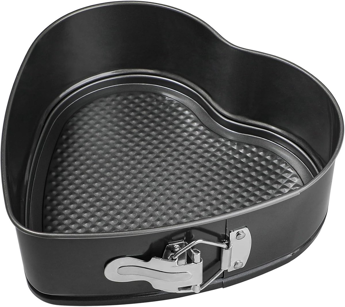 Hartvormige Springvorm - 23 cm - Anti-aanbaklaag - Taartvorm - Voor Bakliefhebbers