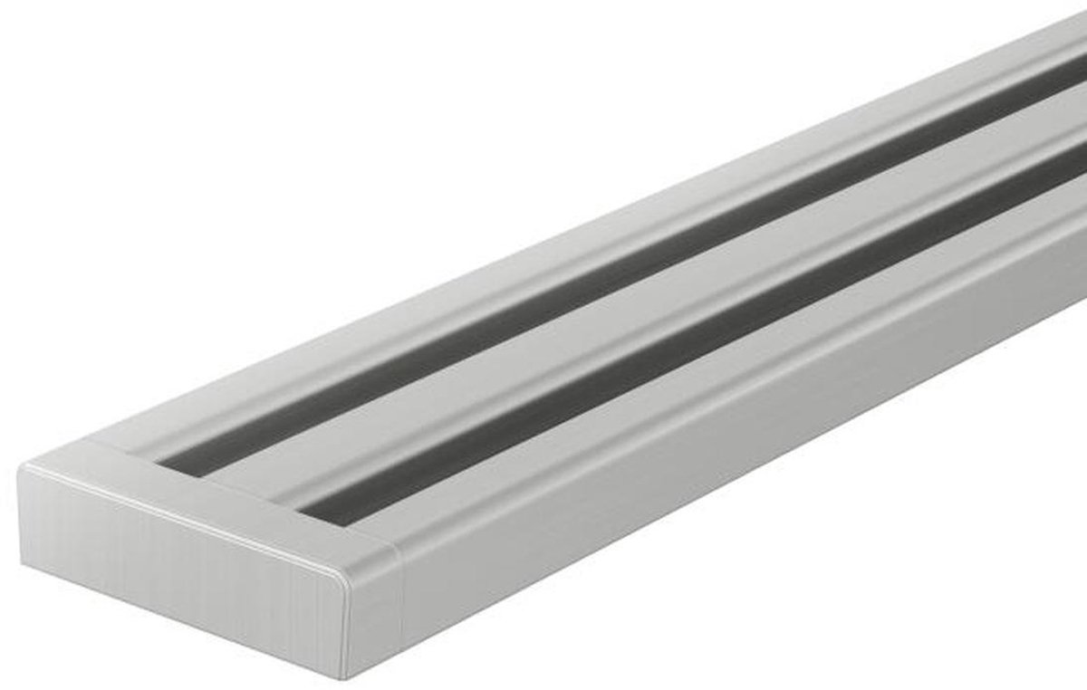 Schlüter Kerdi-Line-Vario Wave 42 - Douchegootprofiel - 120 cm - 42 mm - Geborsteld RVS V4A