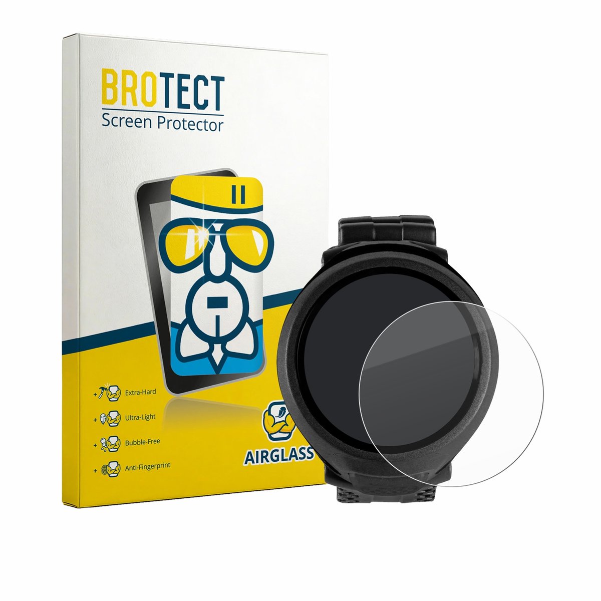 Screenprotector voor Mares Puck Lite Beschermglas transparant