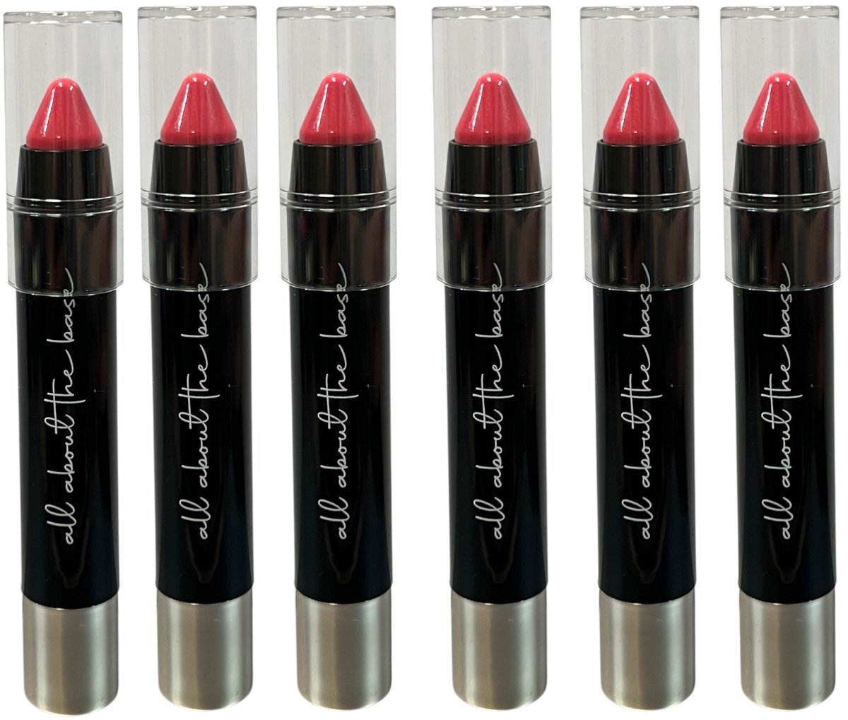 All About The Base Lip & Cheek Pen Roze 3.1 6 Stuks