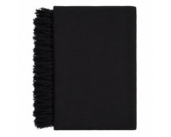 Sarong Effen - Handgemaakte Pareo – Dames Heren - One Size - Zwart