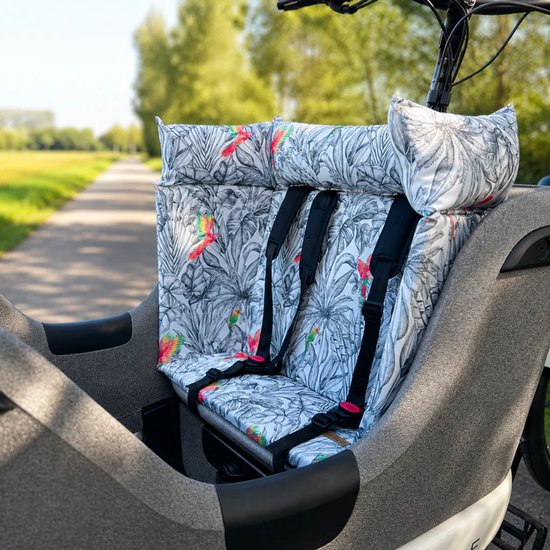 Bakfiets Kussen Gazelle Makki - Parrot van Bakfiets — afbeelding 2