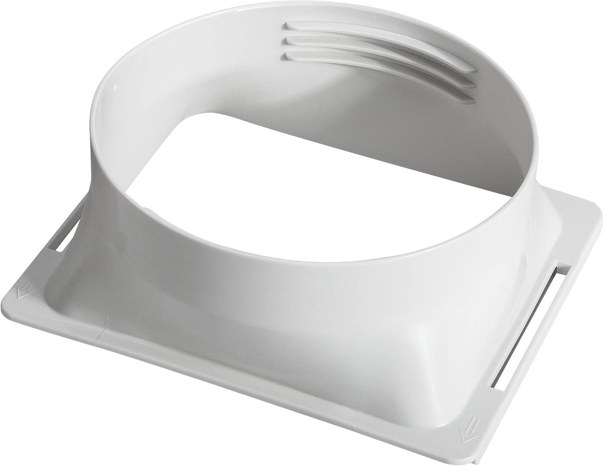 5,9 inch draagbare airconditioner uitlaatslangconnector - mobiele airco-unit pijpconnector - AC-slangverlengconnector Airconditioneraccessoires - voor AC-uitlaatslangconnectorverlenging - vierkant