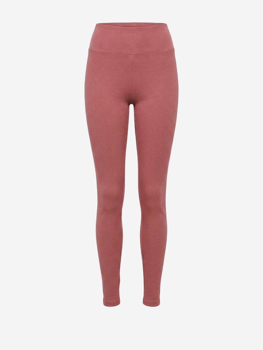 LARICA Broek - regular fit - katoen - effen Roze XL