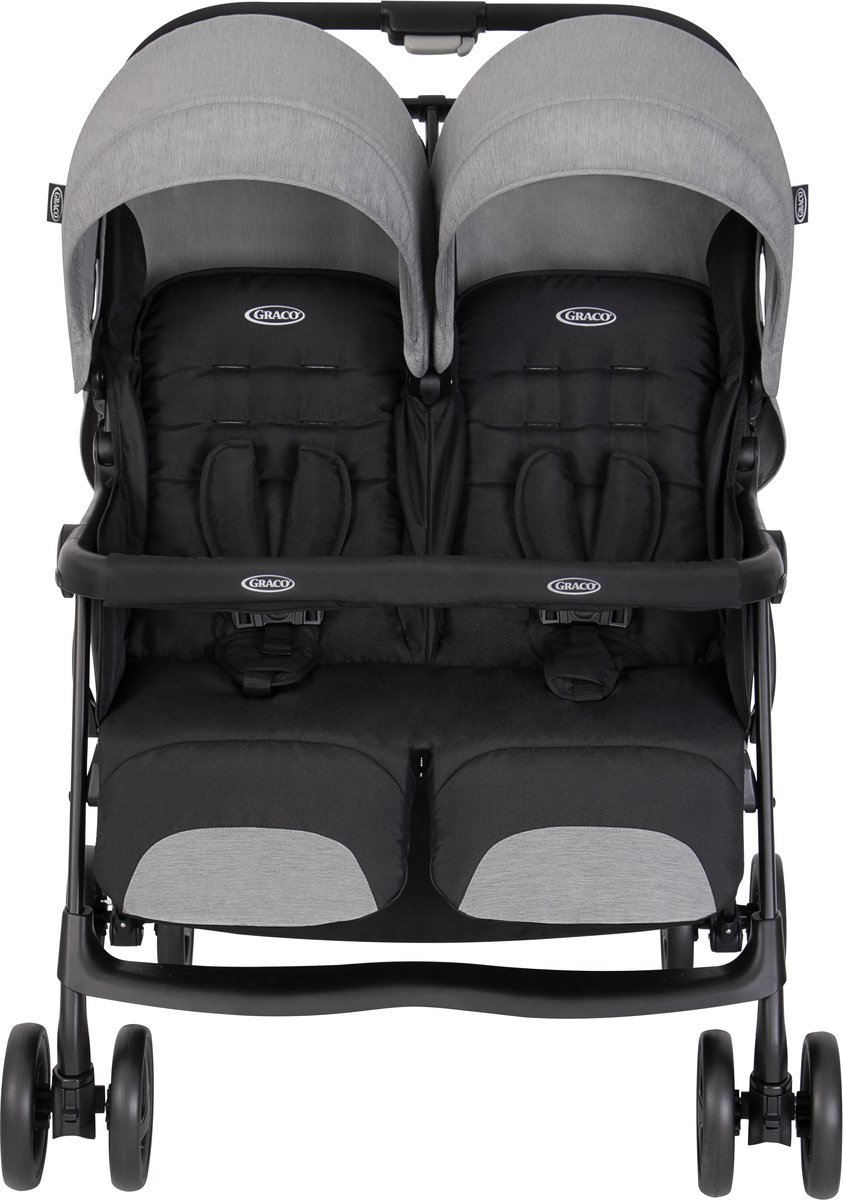 Graco Broer en zus kinderwagen Duo rider Steeple Gray