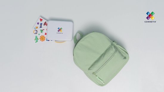 CONNETIX - Magnetisch Tegels - Travel Mini Pack/Reisset - 32 Stuks - Magnetisch Speelgoed