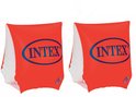 Oranje Intex zwembandjes met blauw logo, voor armen.