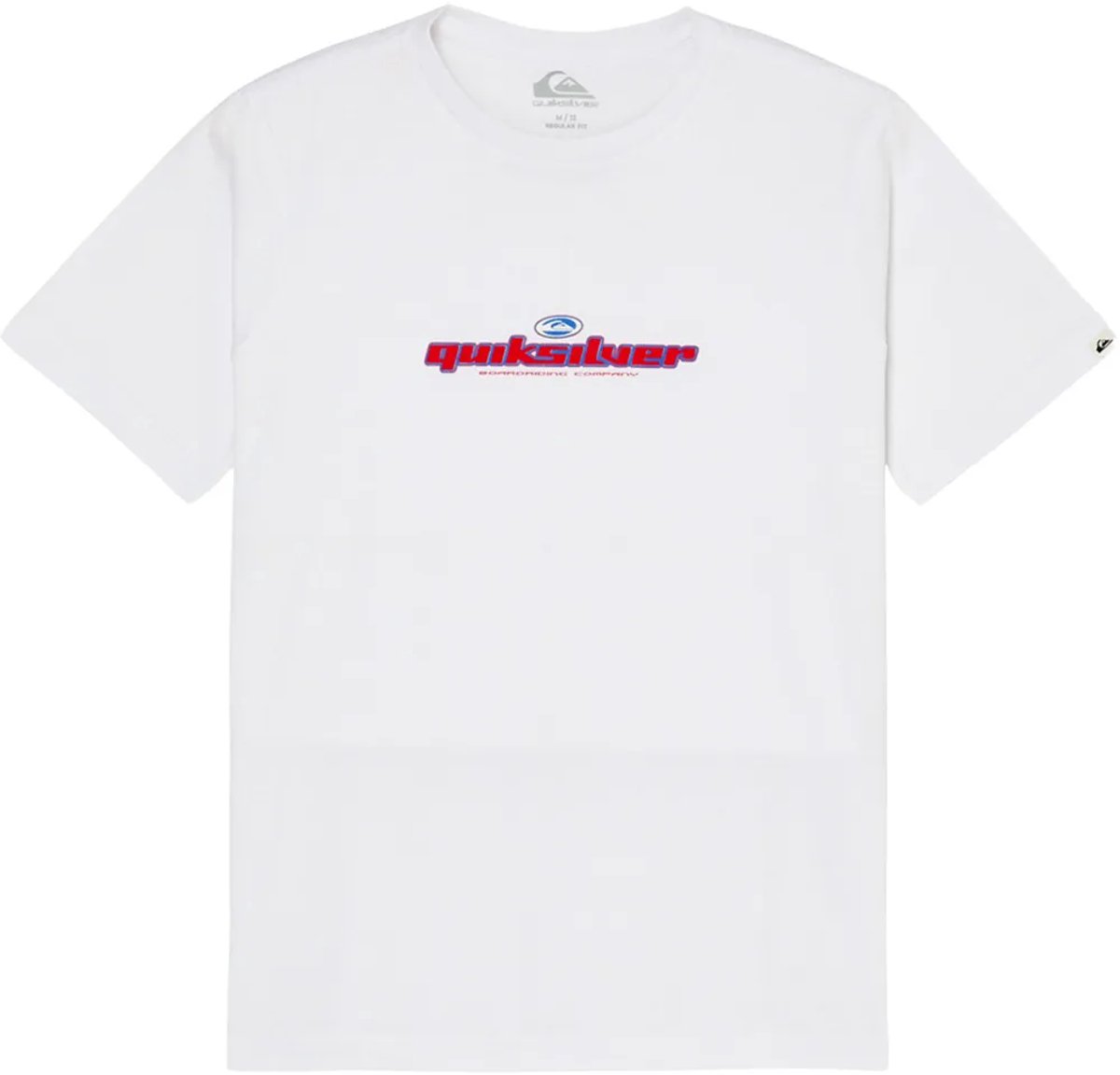 Quiksilver Slacker T-shirt Met Korte Mouwen 12 Years Jongen Wit