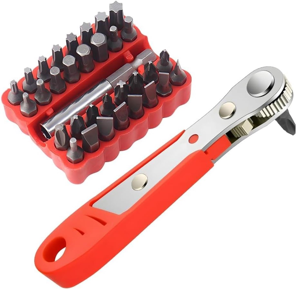 Compacte 110 mm Ratchet Wrench met 36 Tanden, Ideaal voor Auto's, Fietsen en Klussen