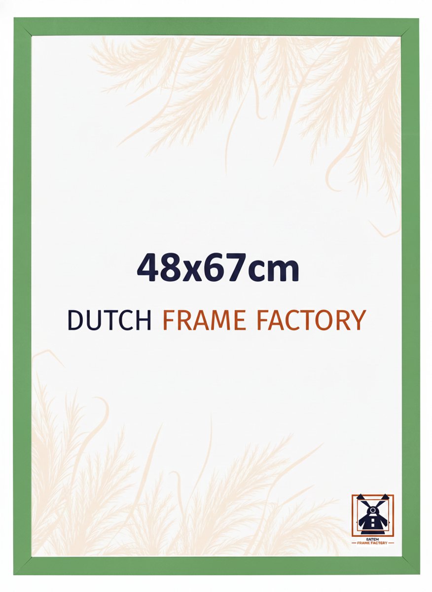 Fotolijst 48x67 cm - MDF - Groen - Benno