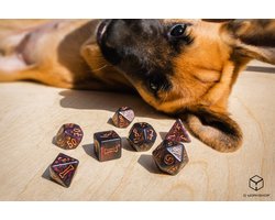 Q-Workshop dobbelstenen set honden Luna - educatief spel multicolor.