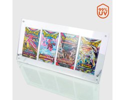 Phoenix Shield booster pack houder acryl 4 slots kaartbescherming.