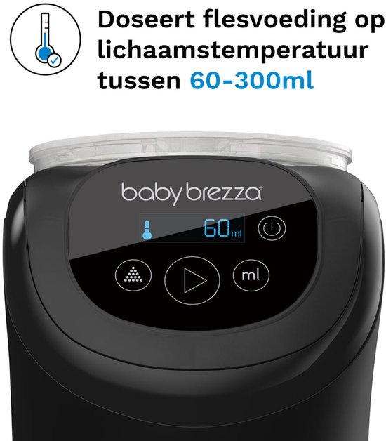 Baby Brezza Formula Pro Mini - Compacte Flesvoeding Maker - Babyfles Apparaat - Zwart van Merkloos — afbeelding 5
