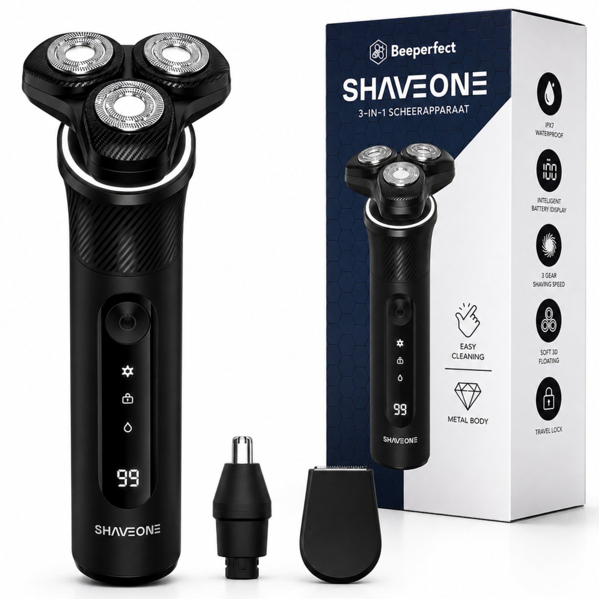 Beeperfect ShaveOne 3-in-1