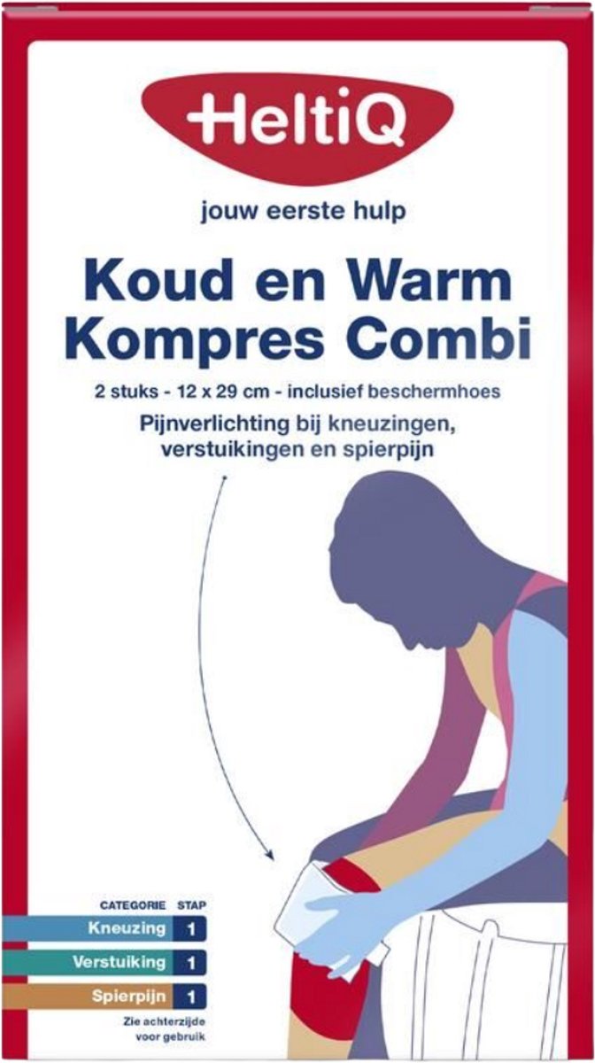 HeltiQ - Koud-warm kompres combi 2 stuks