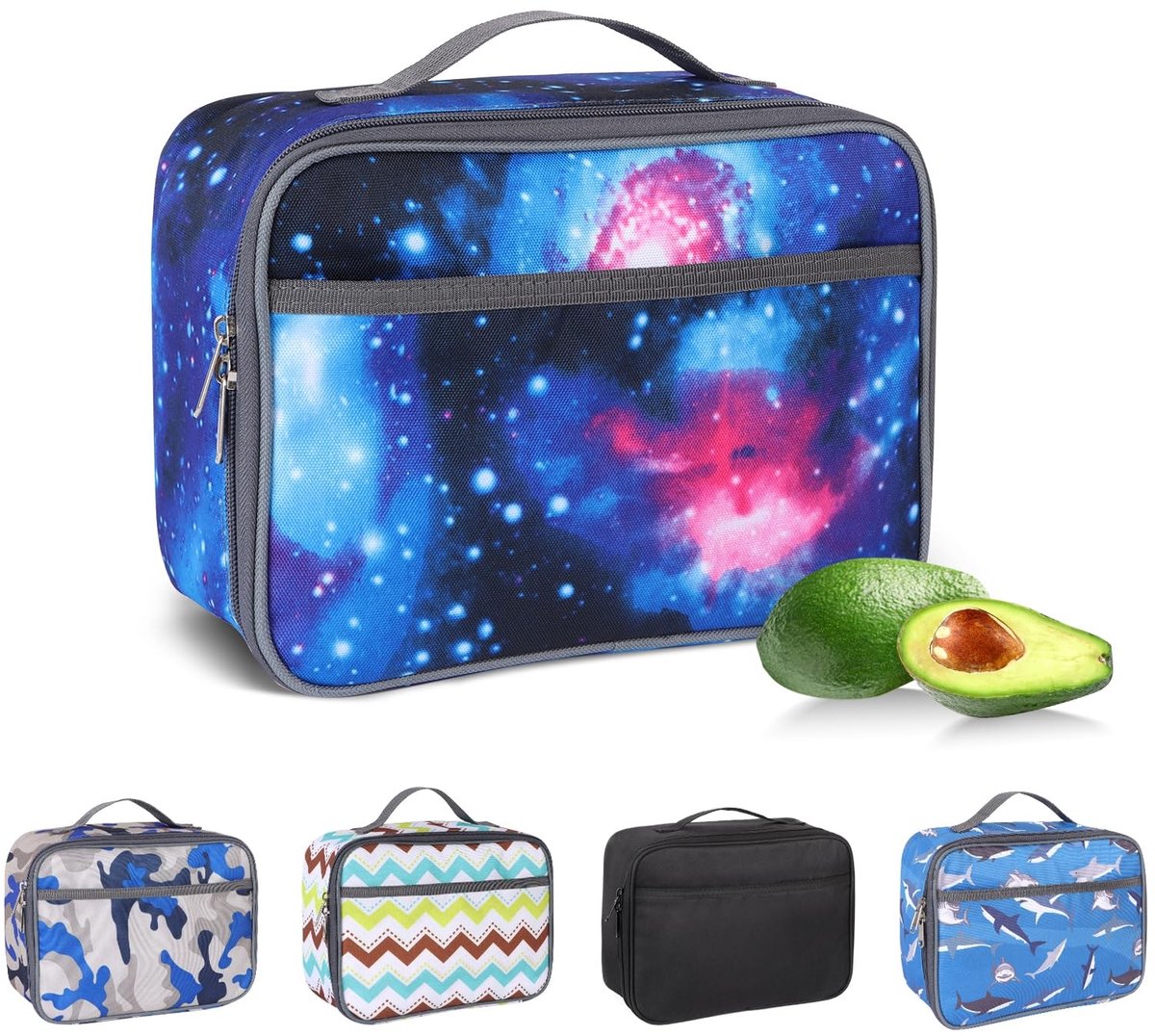 Solidchoice - Geïsoleerde Lunchtas voor School en Werk, Sterrenhemel