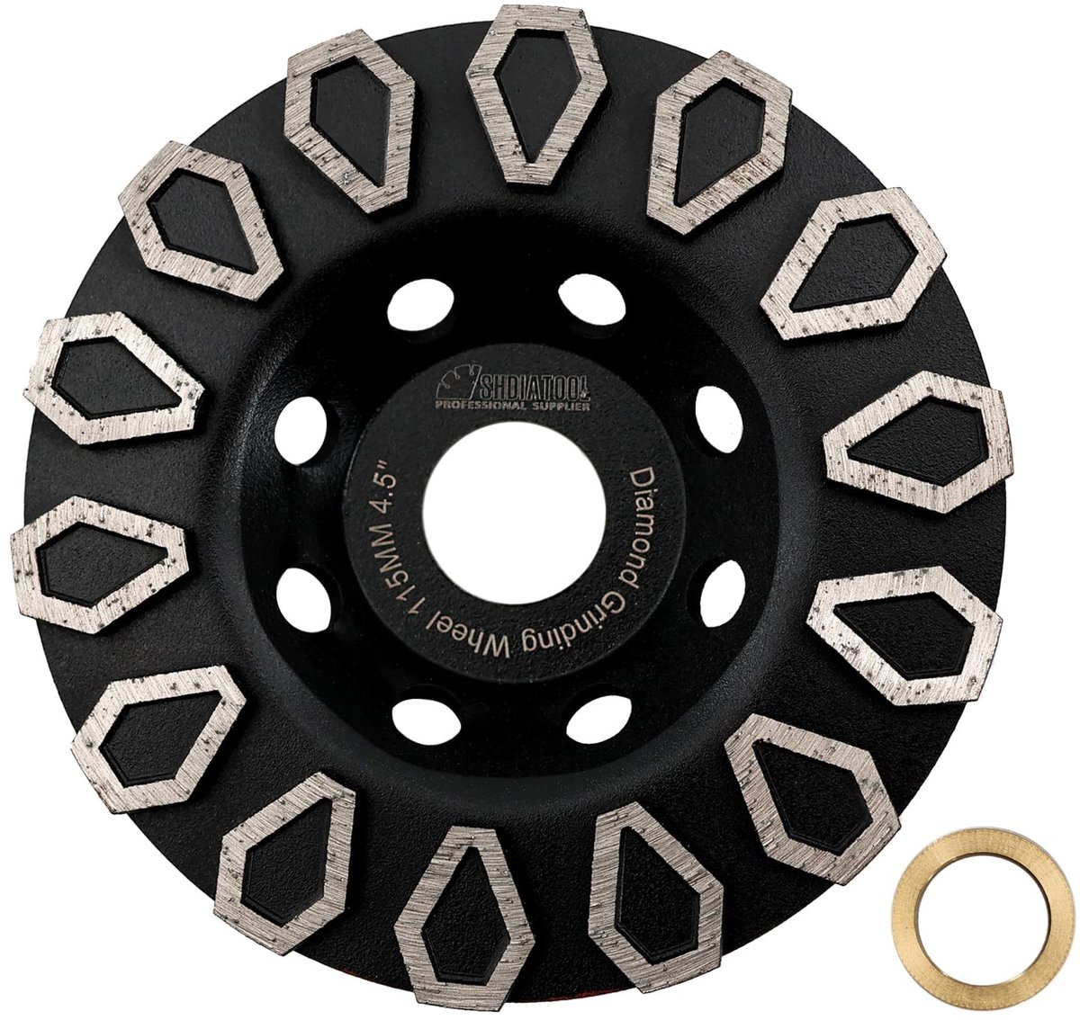 Solidchoice - Diamant Slijpschijf 115mm voor Steen en Marmer