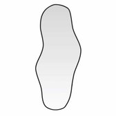vidaXL - Wandspiegel - 70x30 - cm - zwart
