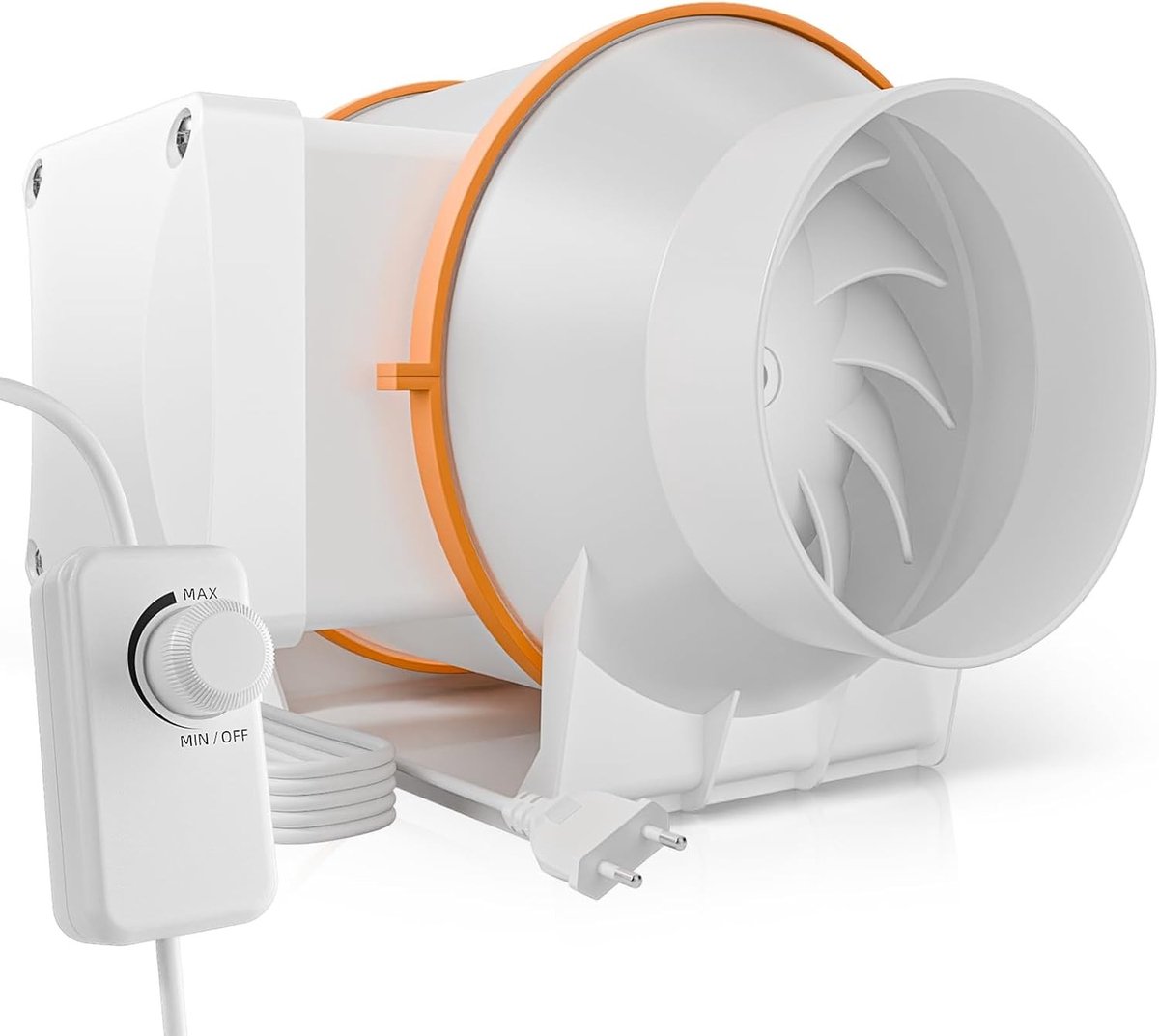 Buisventilator - 100 mm - Mini - Duurzame en Stille Ventilator - Voor Kleine Ruimtes