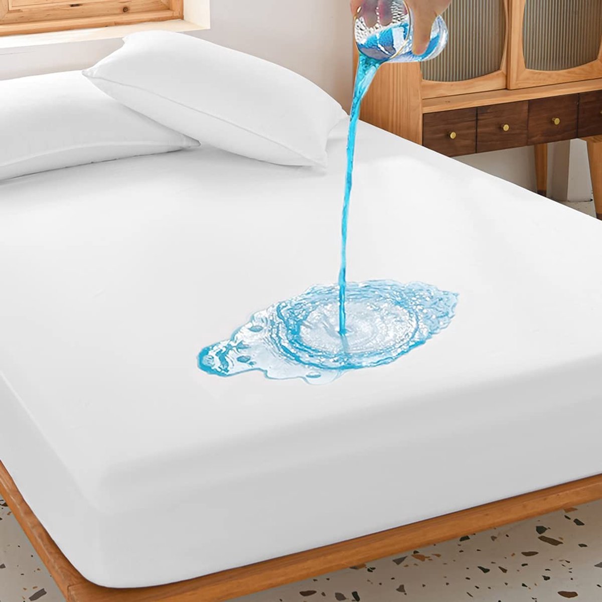 Solidchoice - Waterdicht Hoeslaken voor Matras 180 x 220 cm