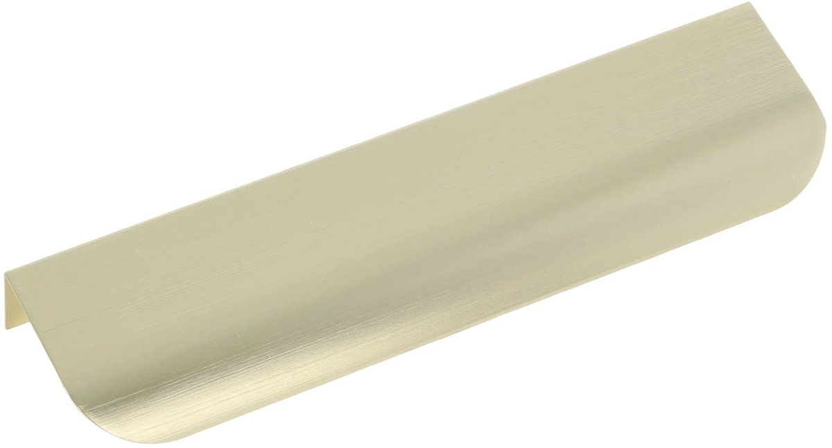 Meubelprofielgreep Velina mat goud 150mm