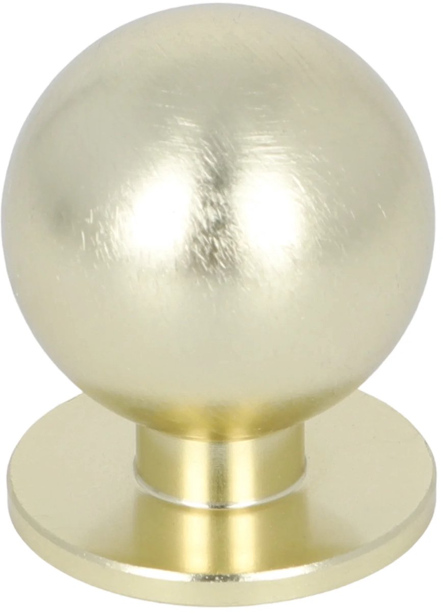 Meubelknop Sera mat goud 24mm
