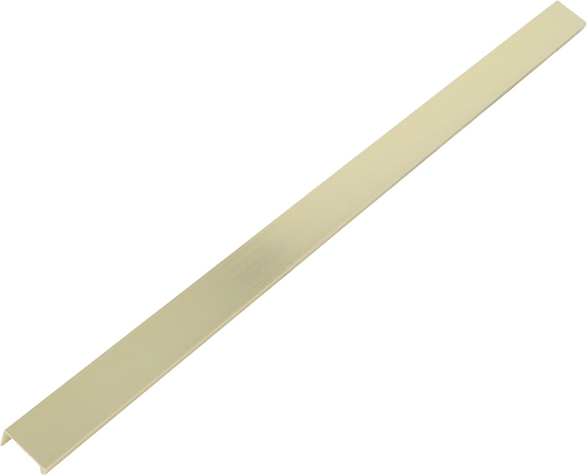 Meubelprofielgreep Siena mat goud 600mm