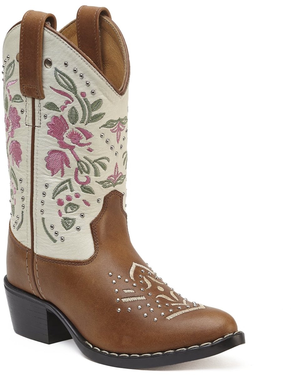 Bootstock Belle Brown Cowboylaarzen - Tieners - Bruin - Leer
