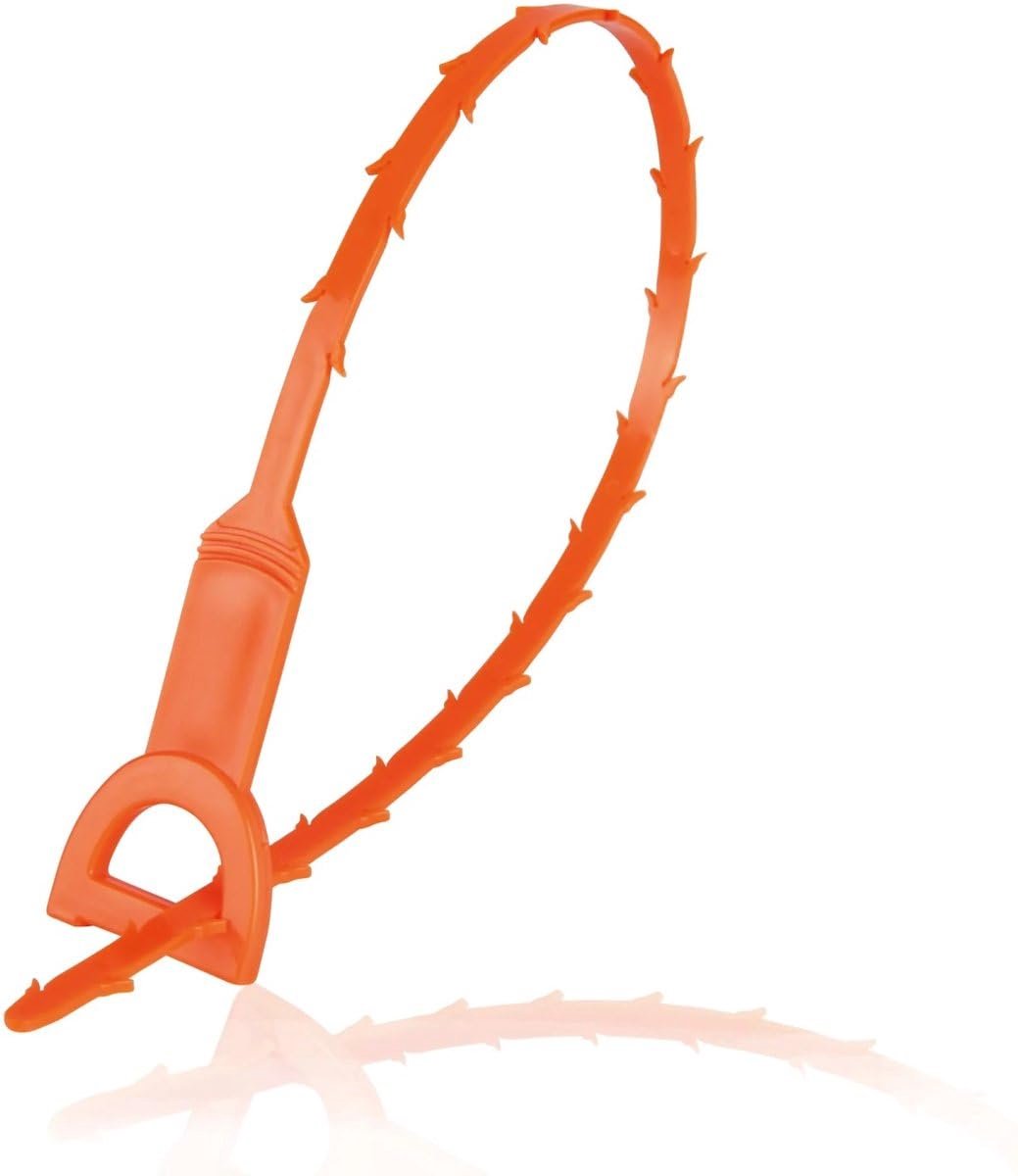 Okado Afvoerontstopper 50 cm – Flexibel kunststof, oranje