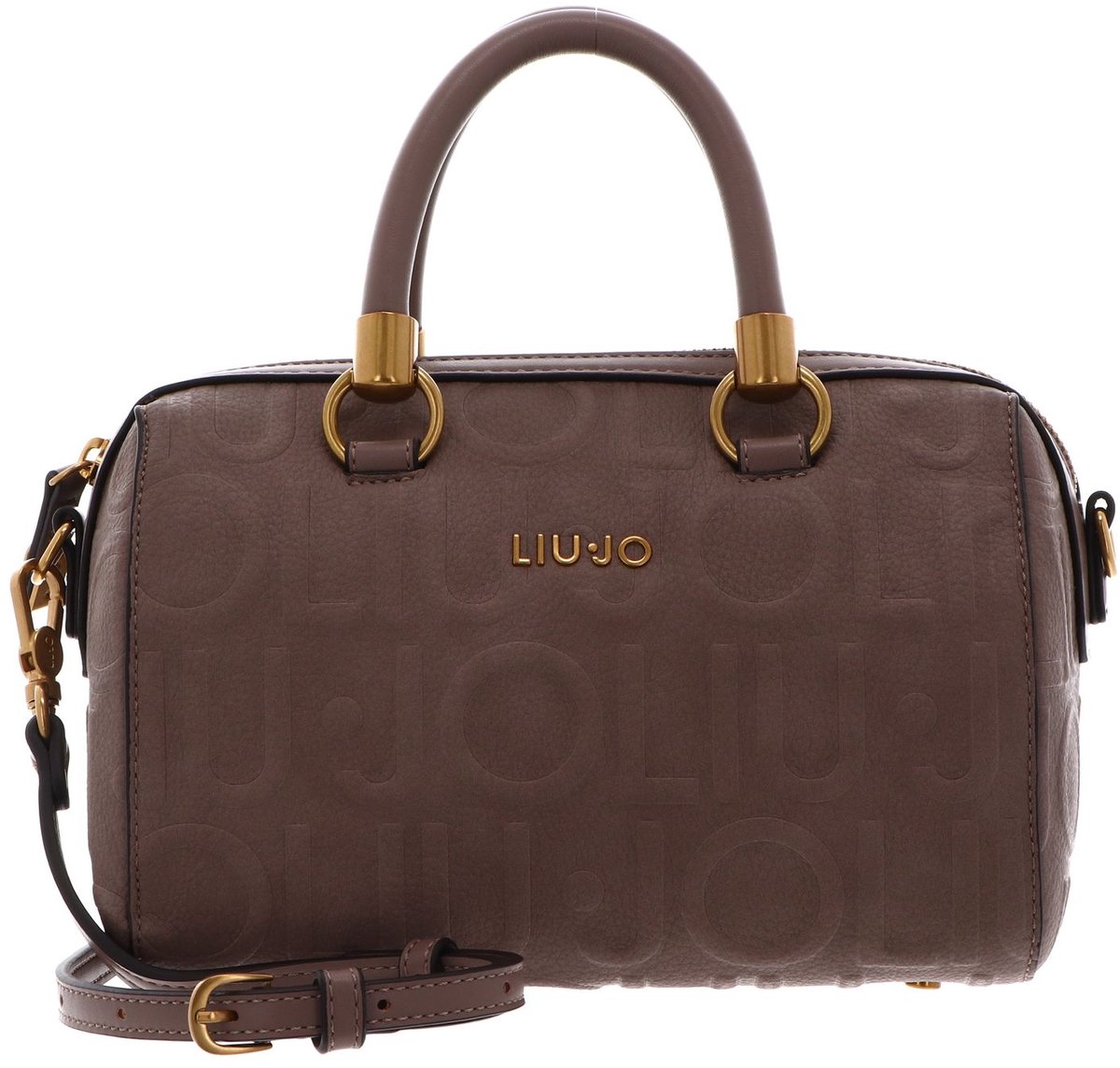 LIU JO handtas schoudertas Manh Trunk Bag Mocha bruine