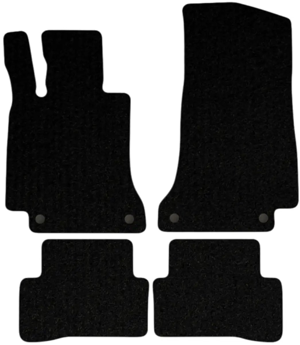 Automatten Mercedes C-Klasse 2014-2021 - Velours - Perfecte pasvorm - 4-delig - Type: W205/S205