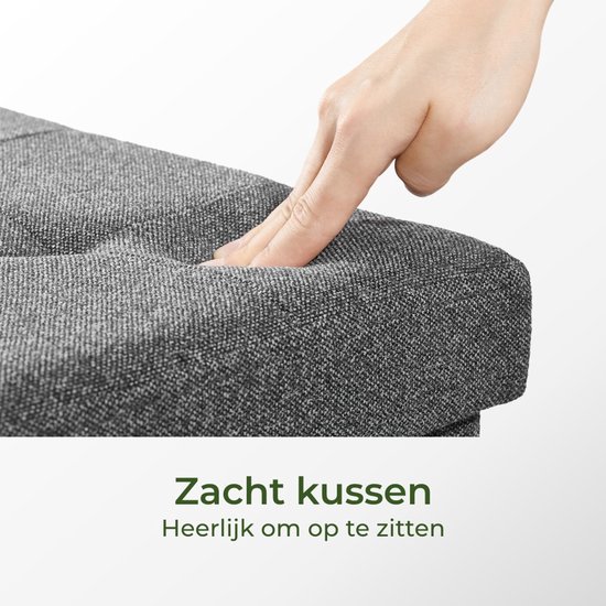 Zacht kussen. Heerlijk om op te zitten.