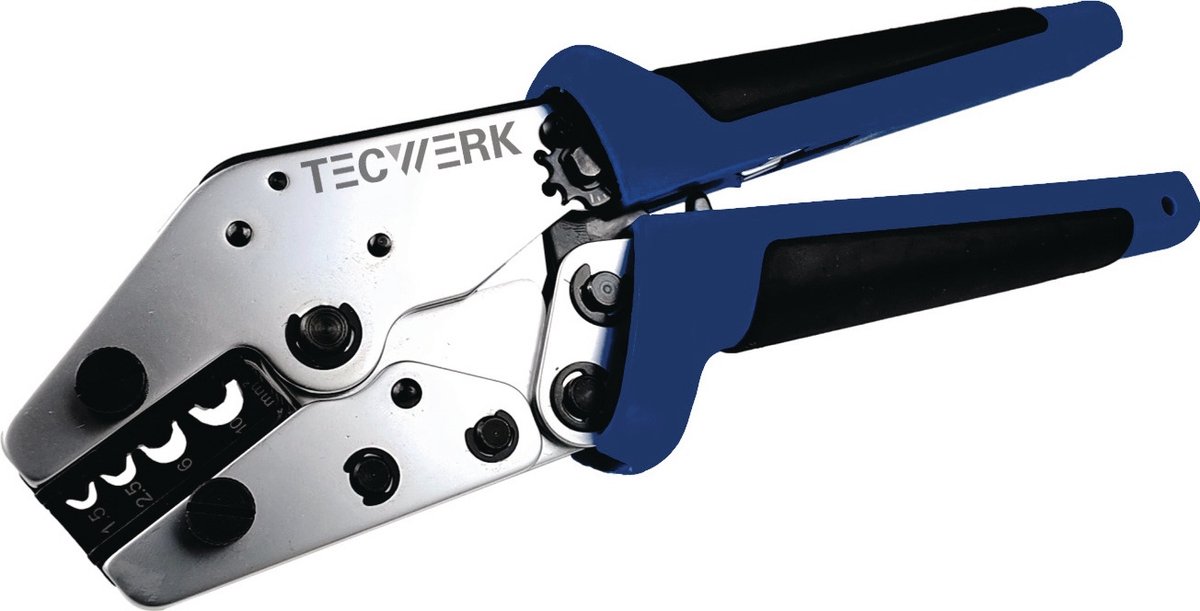Crimptang L.205mm 0,5-6 (AWG 20...10)mm² TECWERK