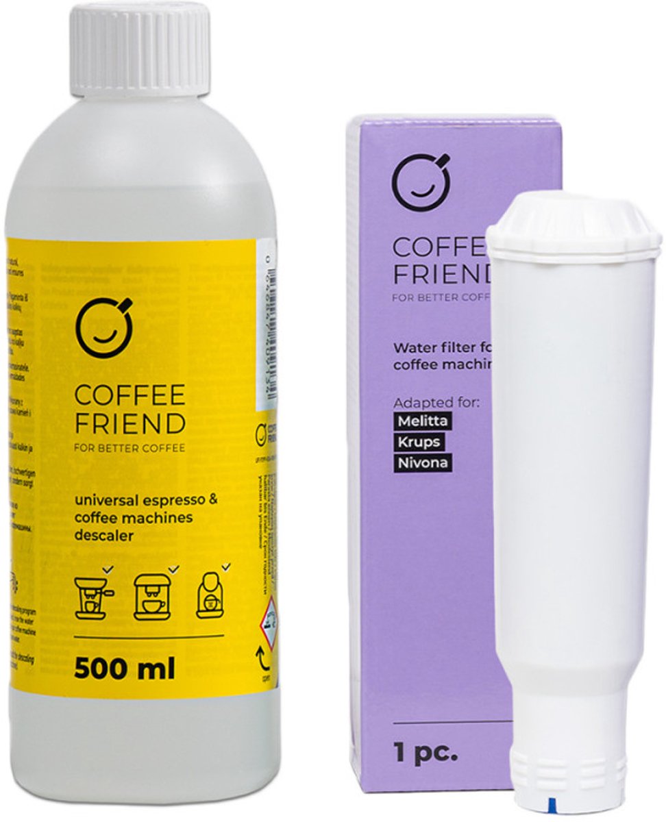 Coffee Friend onderhoudsset voor Nivona / Melitta / Krups koffiemachines