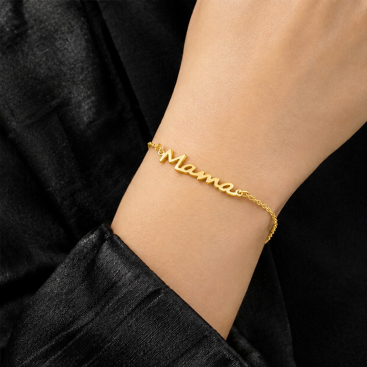 Cilla Jewels - Dames armband - Goudkleurig edelstaal - Mama