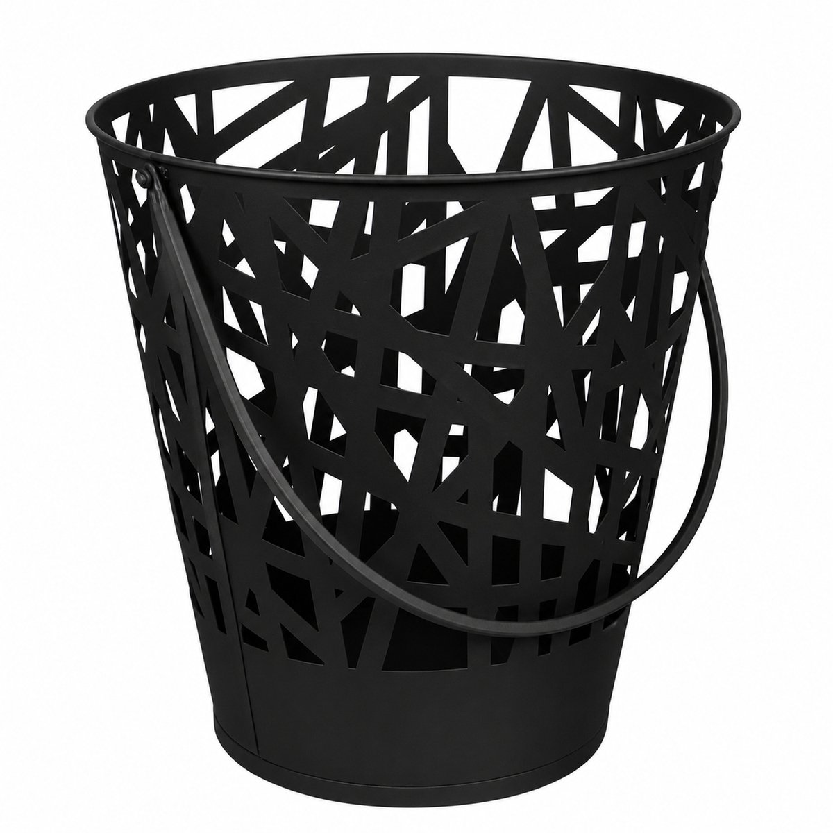 UNUS® Vuurkorf Vuurplaats Tilo van metaal, rond 39 cm diameter, zwart
