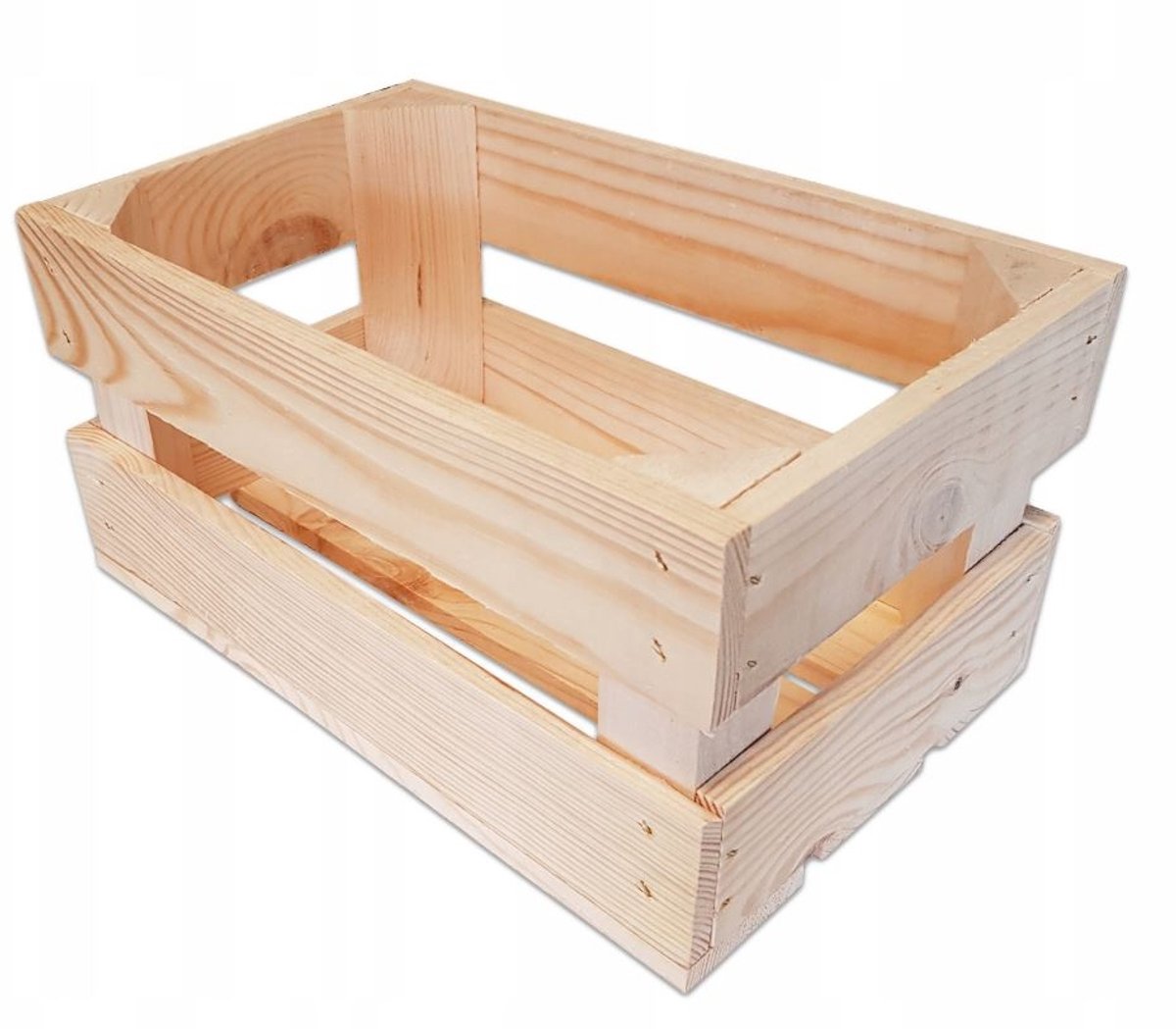 Houten Balkonbak Decoratieve Plantenbak 32x20x16 cm
