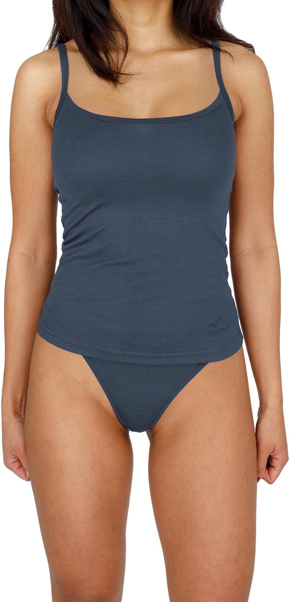 Dames-merino-top met spaghettibandjes „Kyneton“