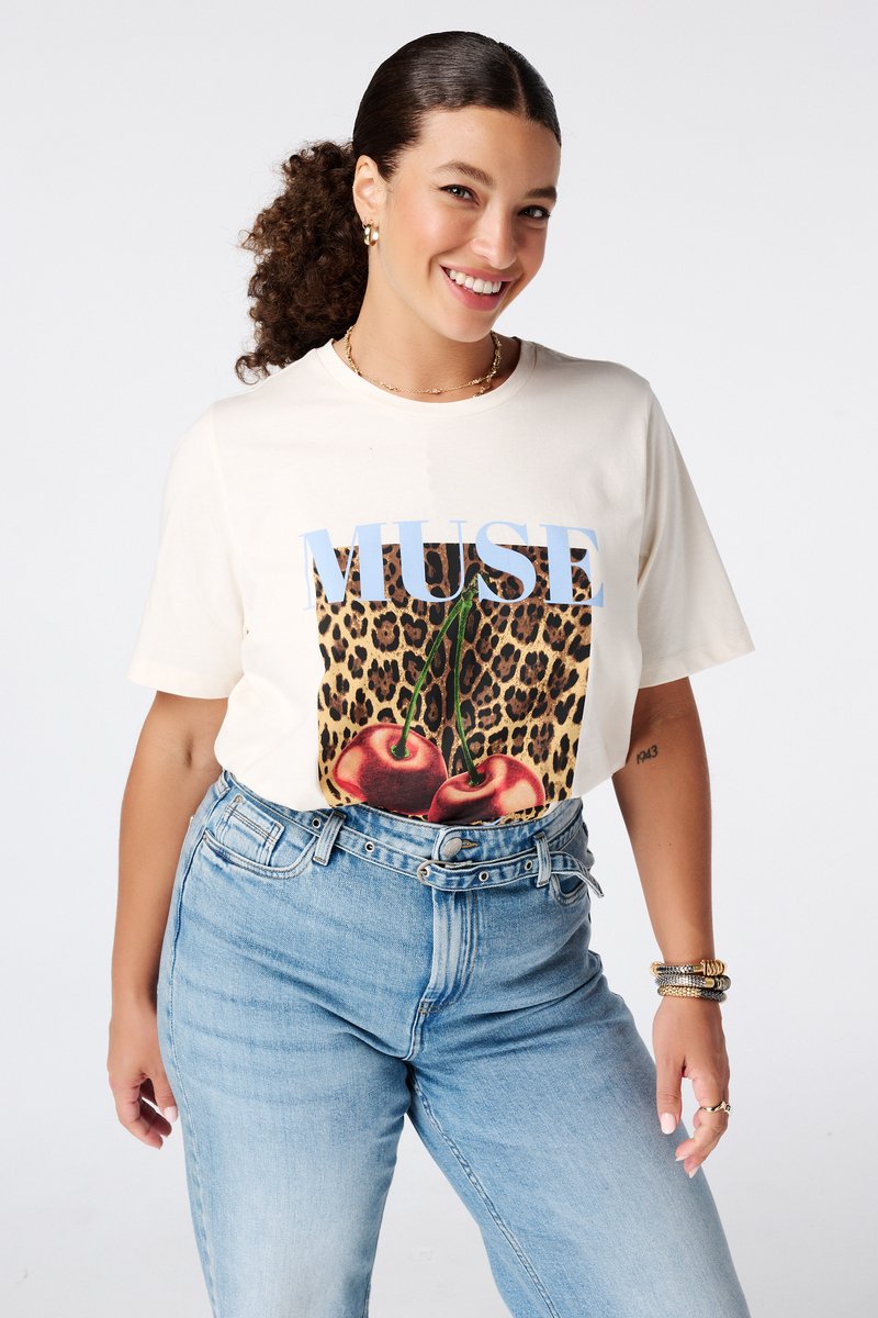 MS Mode T-shirt T-shirt met print