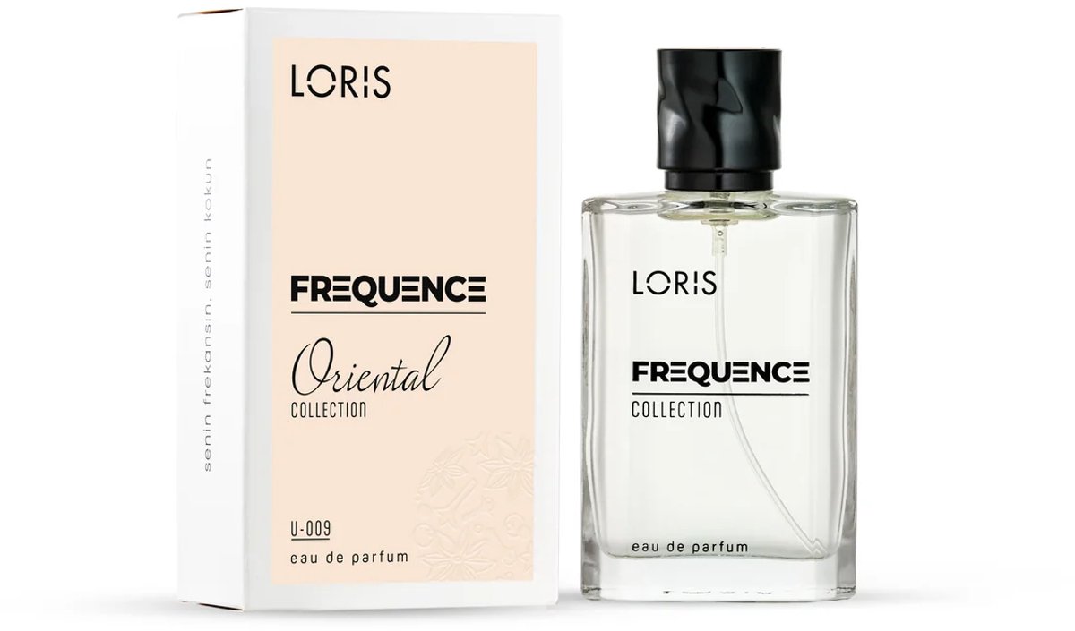 Loris Parfum - Frequence Oriental - 009 Unisex - Unisexparfum met vanille en bruine suiker - 50 ml