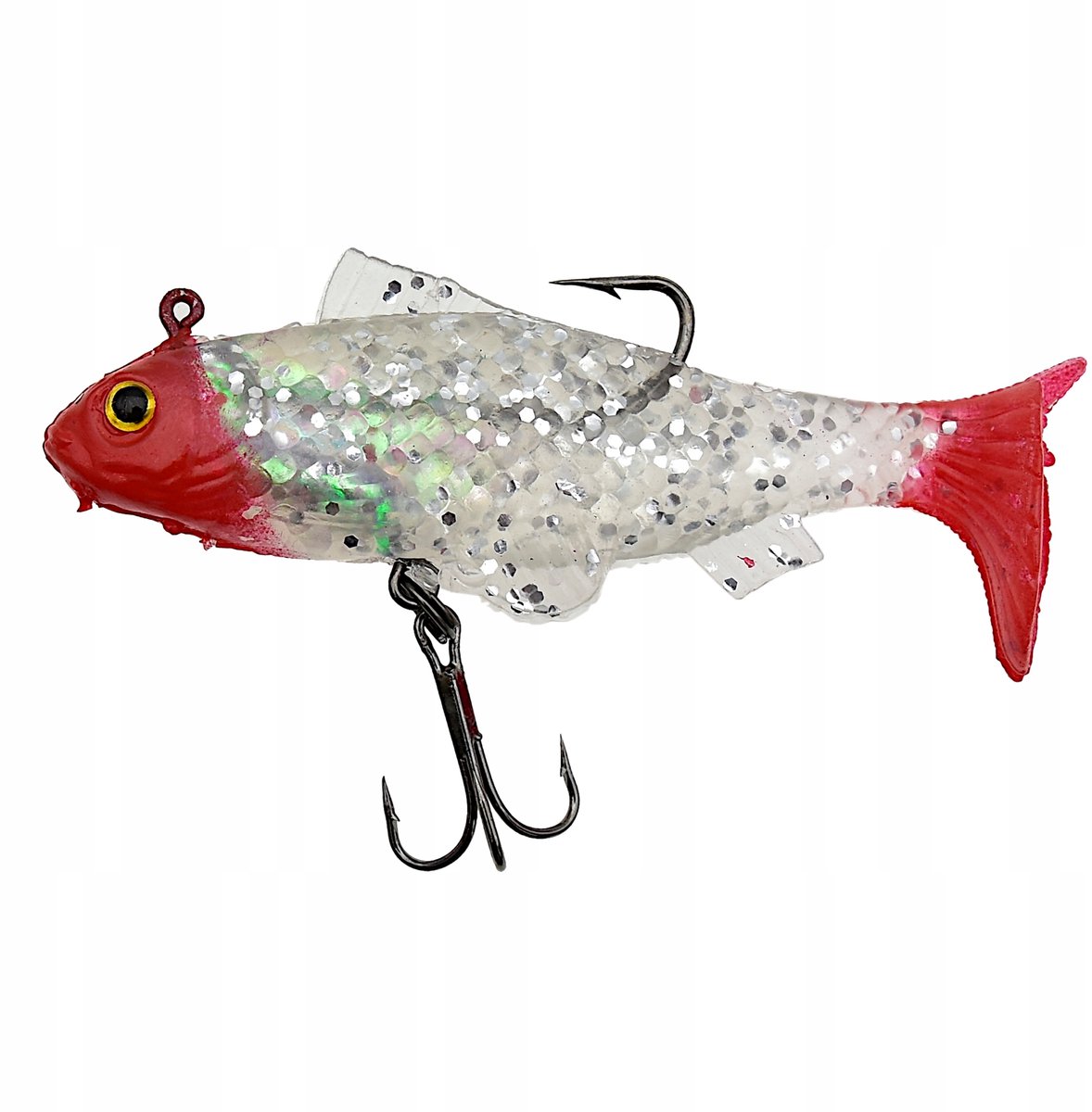 Jointed rubberen visaas Kopyto 8cm 15g met haak