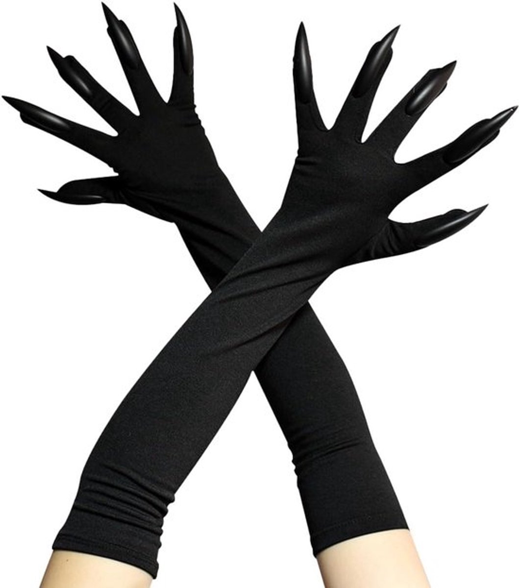 Halloween kostuums decoratieve handschoenen voor maskers, skeletten en kattenpootjes - Perfecte accessoires voor feestelijke versieringen