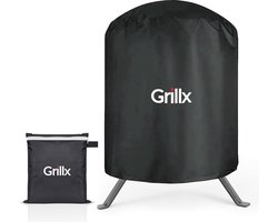 Grillx Kamado BBQ Hoes - 13 inch - Barbecue Hoes Waterdicht - Beschermhoes met Trekkoord - BBQ…