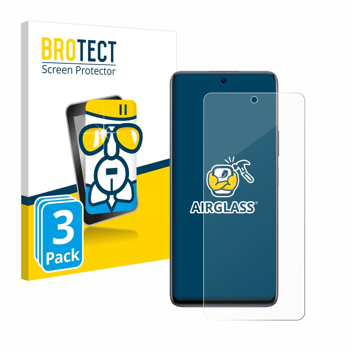 Screenprotector 3 Stuks voor Huawei nova 11i Beschermglas transparant