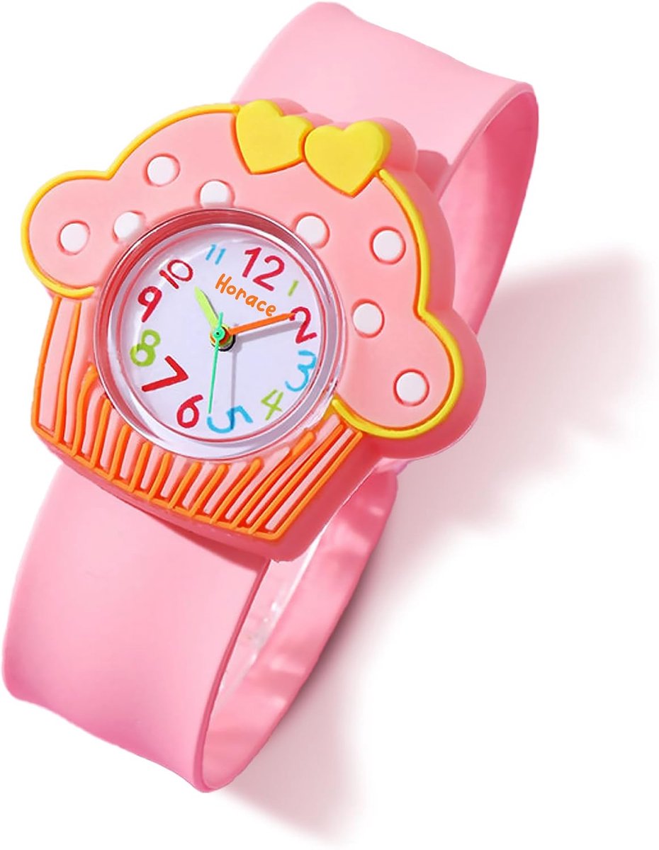 Horace For Kids Children's Watch for Boys and Girls, Cute Animals, Colourful, Adjustable Bracelet, Self-Voltage - ShopVlot